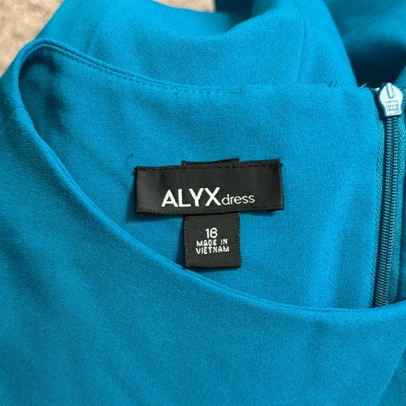 Alyx Teal Green sleeveless midi dress - Picture 6 of 7